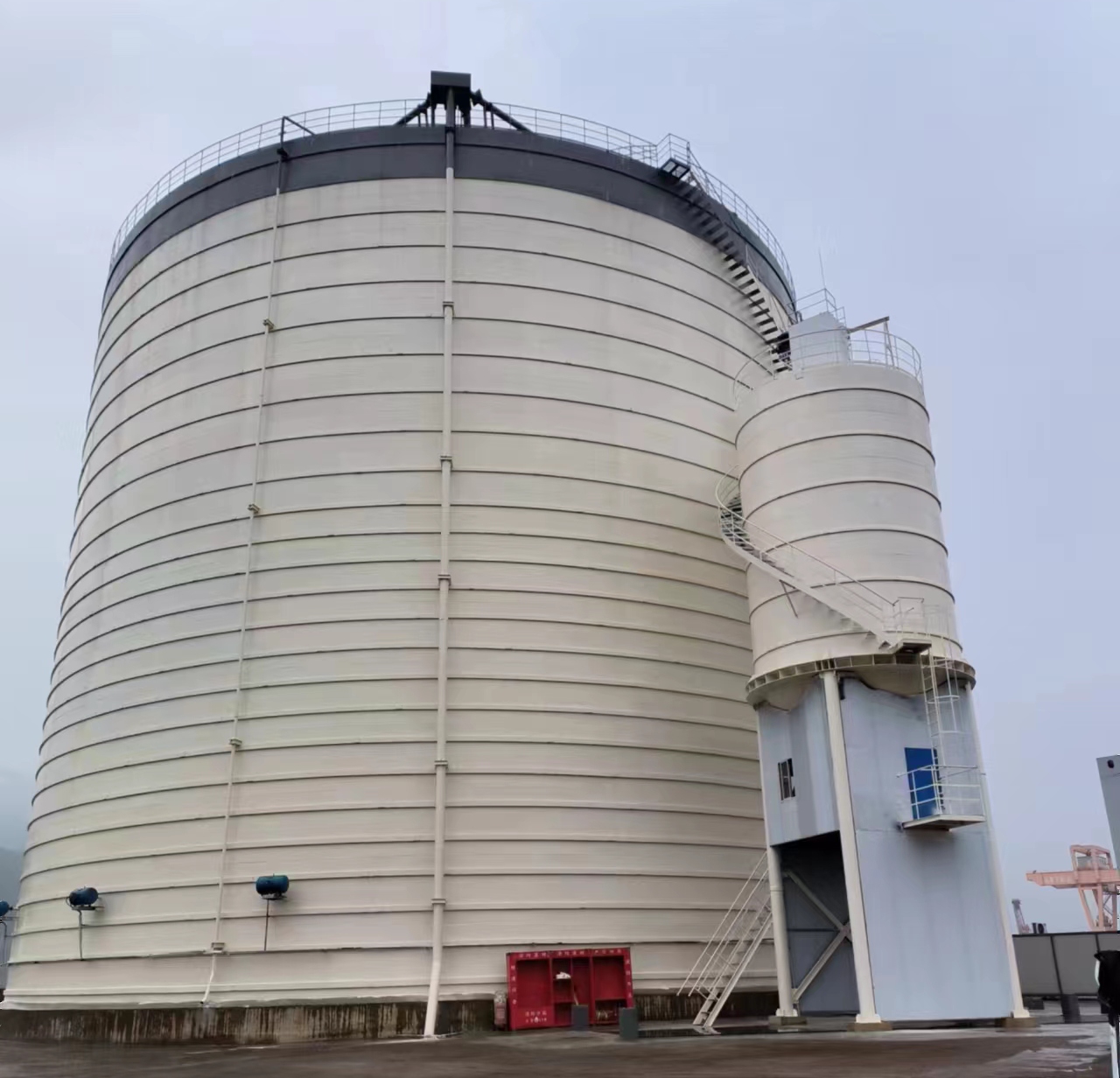 大竹10万吨水泥钢板库